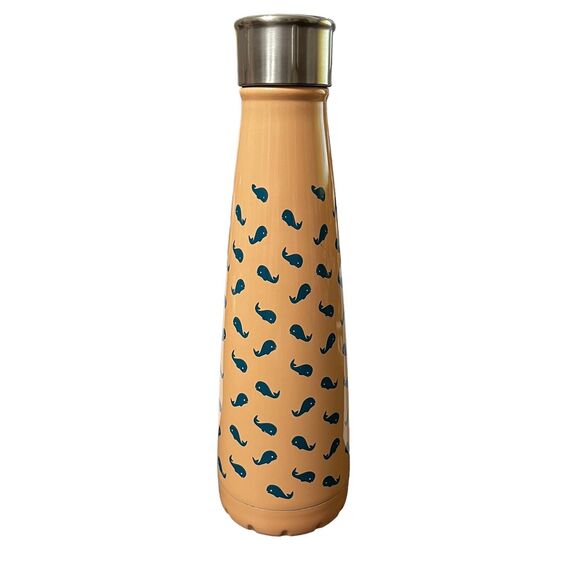 Sip by S'well Whale Watch Peach Insulated 15 oz. Water Bottle Stainless Steel - Picture 7 of 13